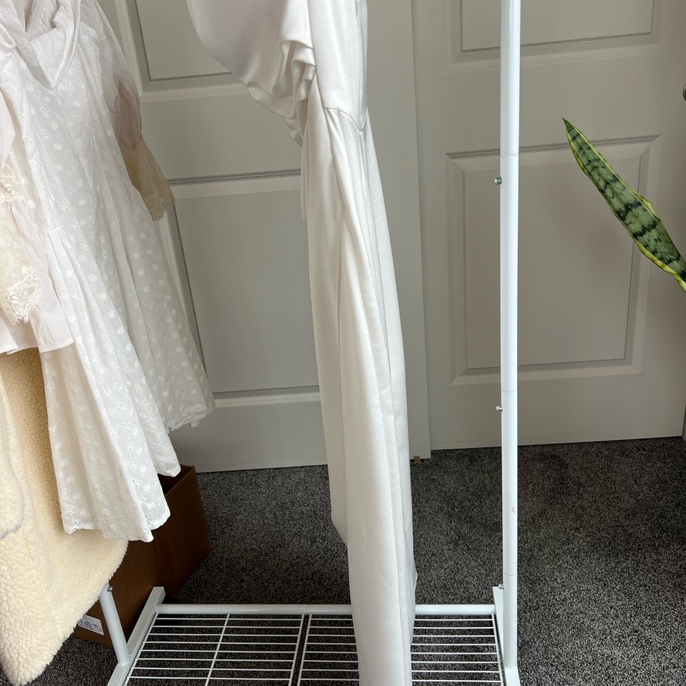 Jenny Yoo “Perla” Dress Neck Scarf Strapless for Bridal Shower, Rehearsal Dinner - Picture 4 of 16